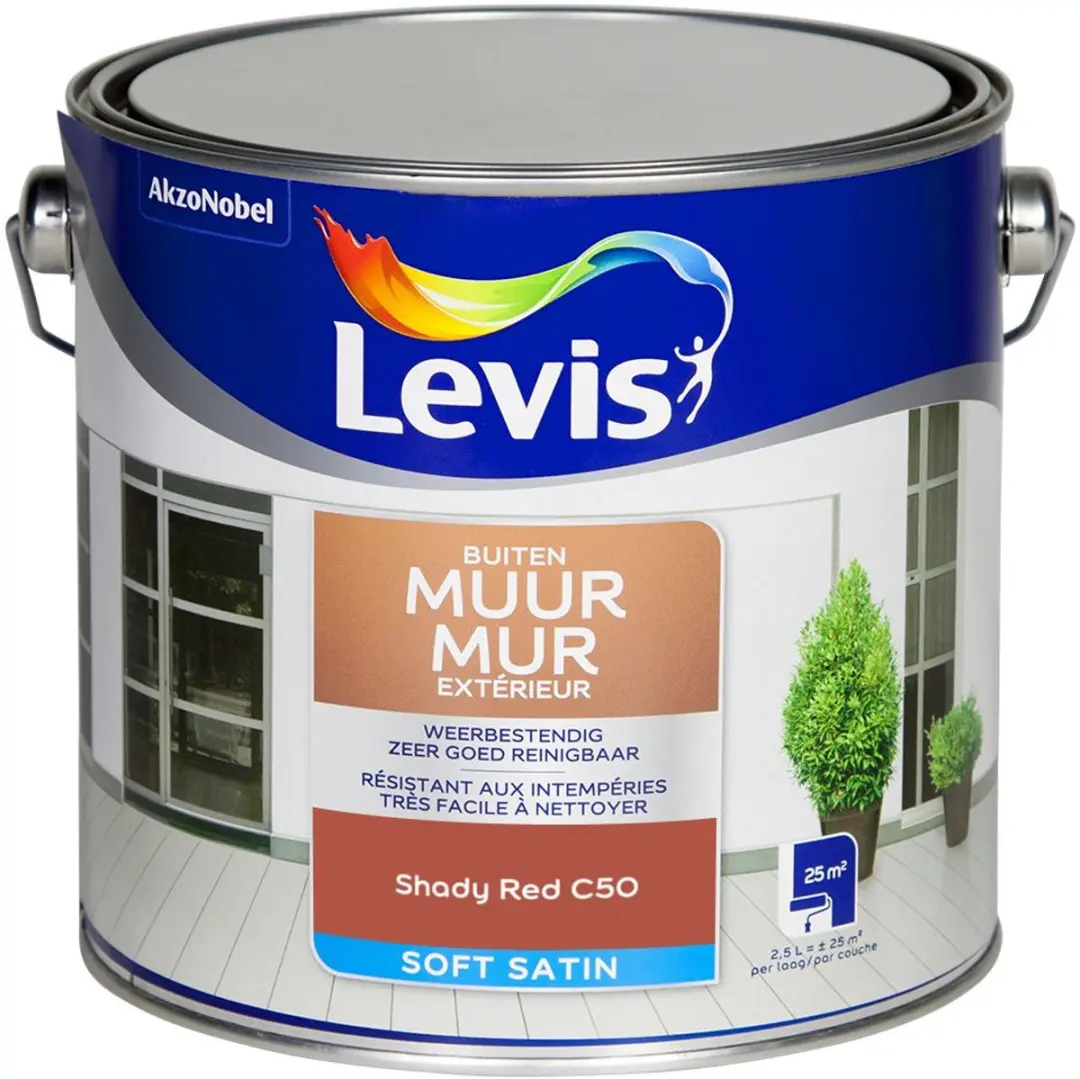 Levi's Muur Buiten Mix Mengverf 2,5L