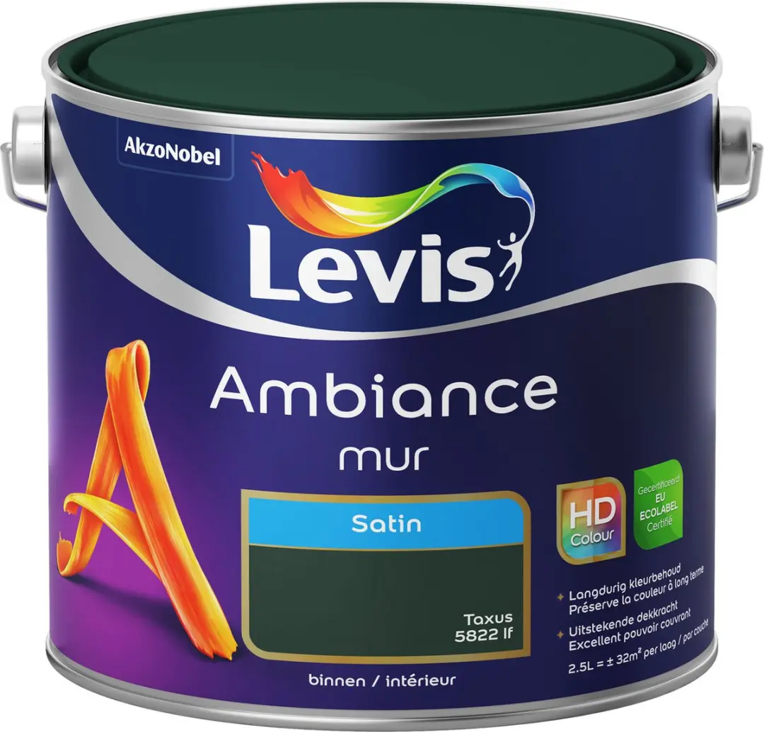 Levi's Ambiance Mur Satin Taxus