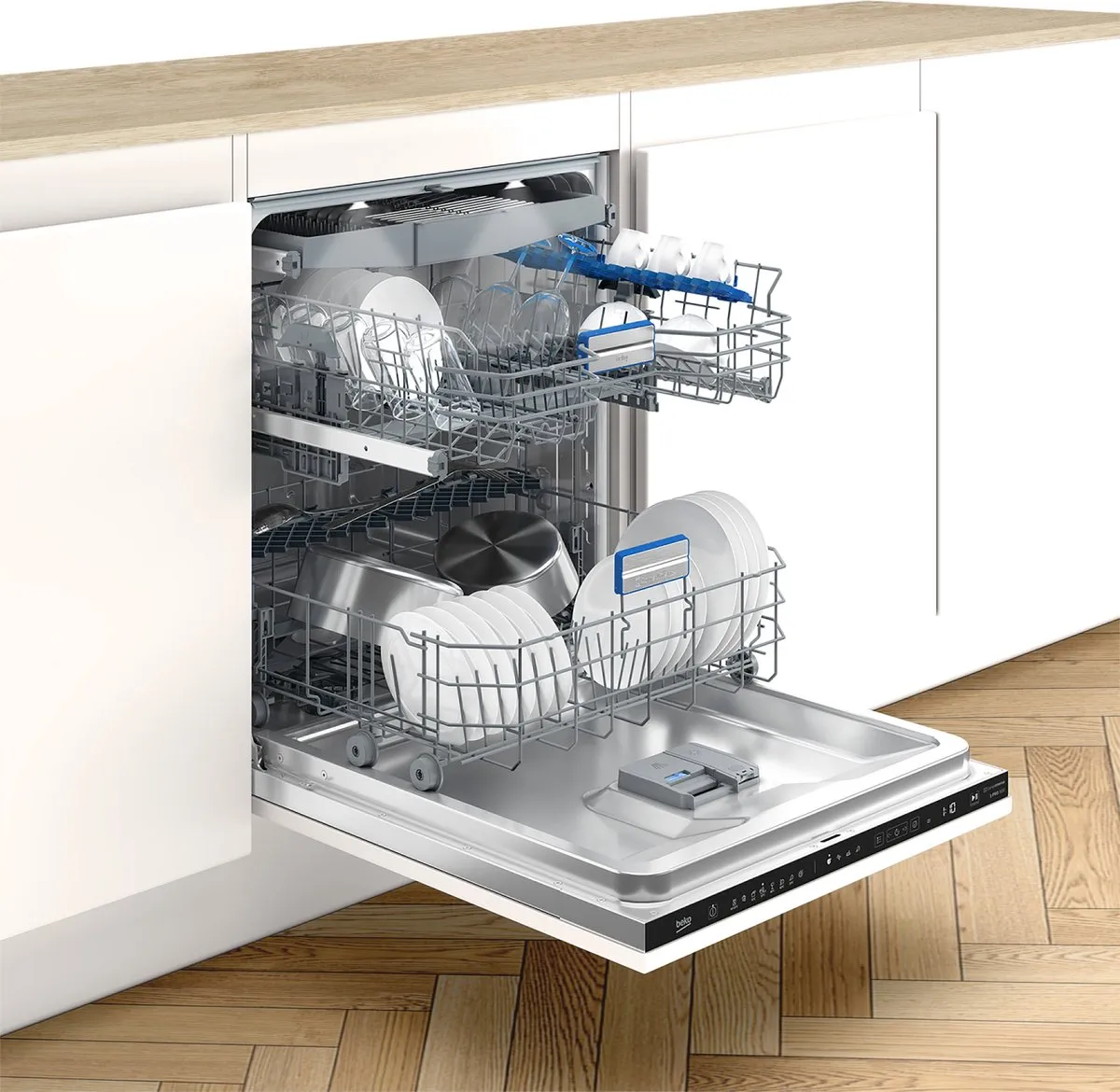 Beko bPRO 500 BDIN38647C vaatwasser Volledig ingebouwd 16 couverts C