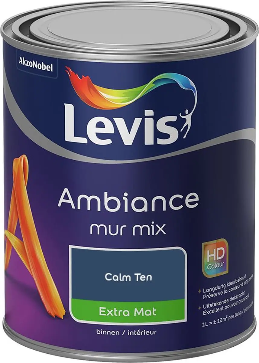 Levi's Ambiance Mur Extra Mat Mix Calm Ten Mengverf 1L