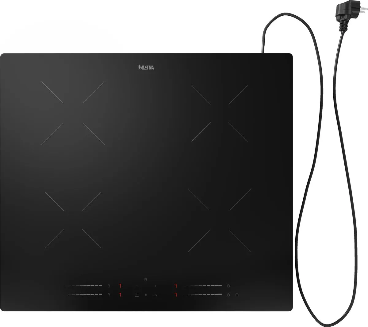 Etna KIV364ZWA Inductiekookplaat 4 Zones - Zwart