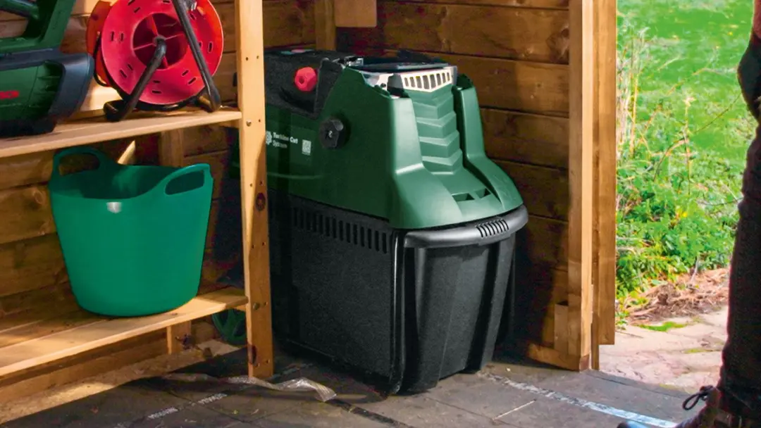 Bosch AXT 25 TC Hakselaar - 45mm takken - 25m kabel + handschoenen