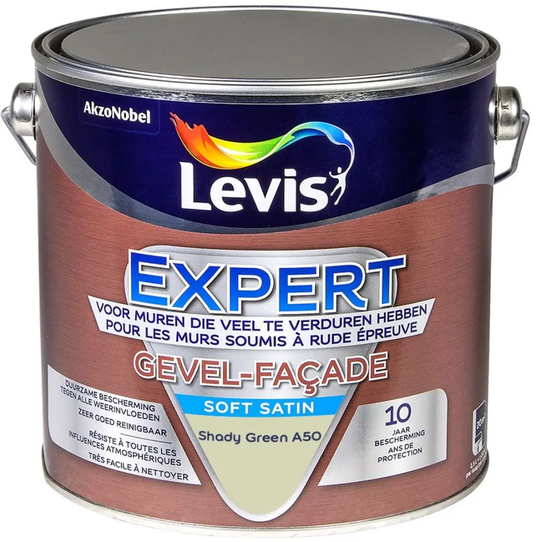 Levi's Expert Gevel Mix Shady Green A50 Mengverf 2,5L
