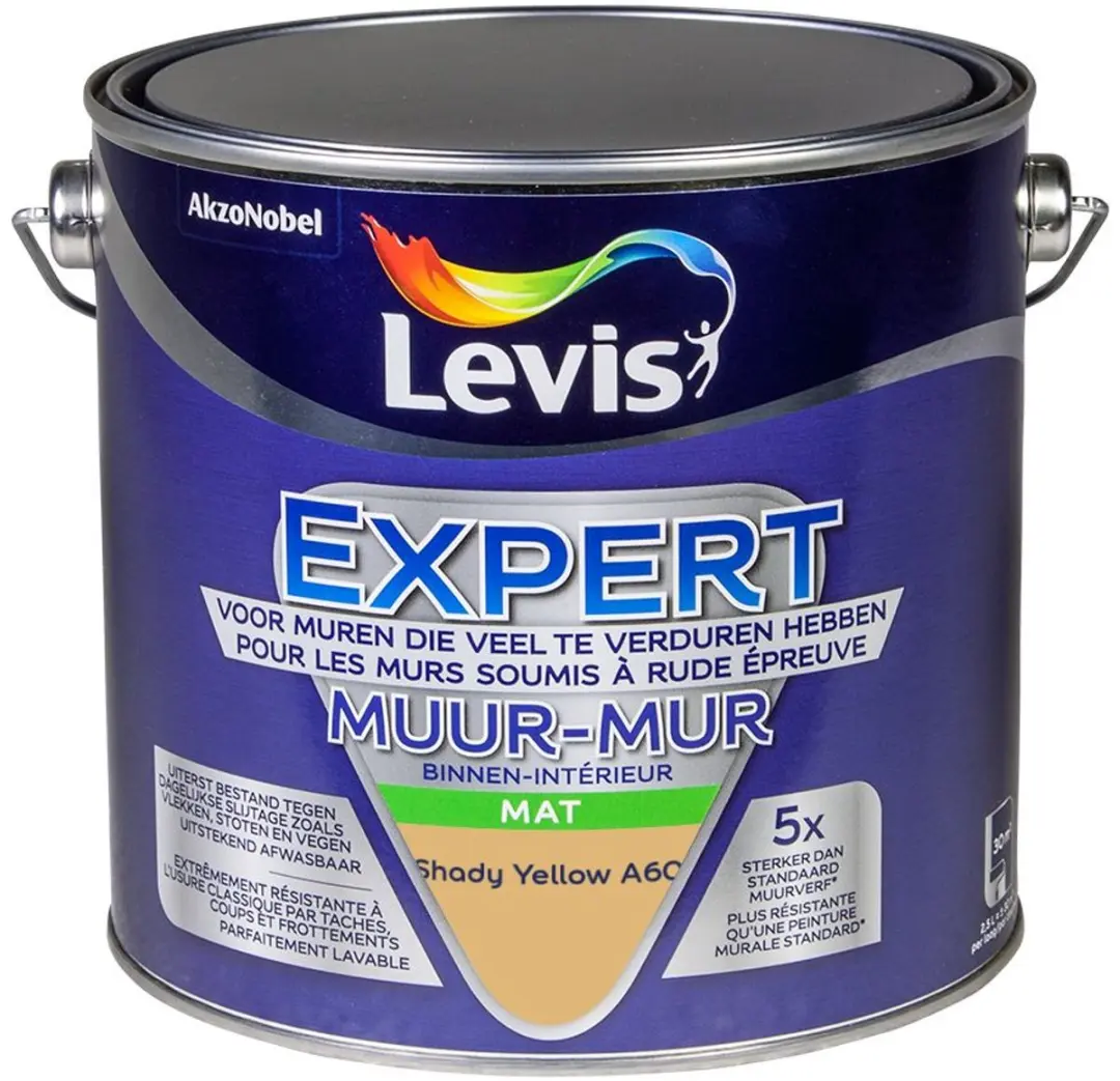 Levi's Expert Muurverf Shady Yellow A60 2,5L