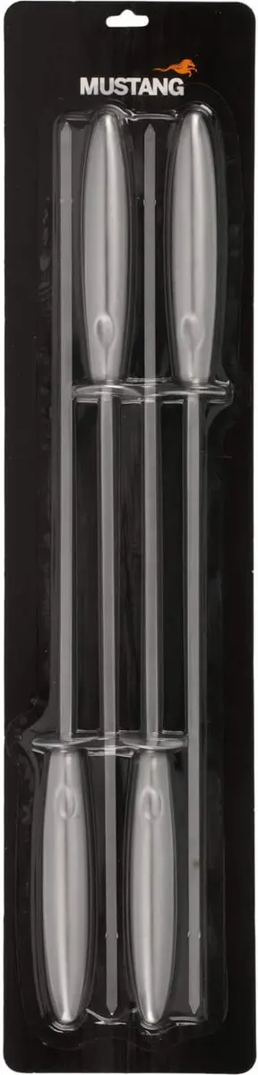 Mustang RVS Spiesen 46cm - 4 Stuks