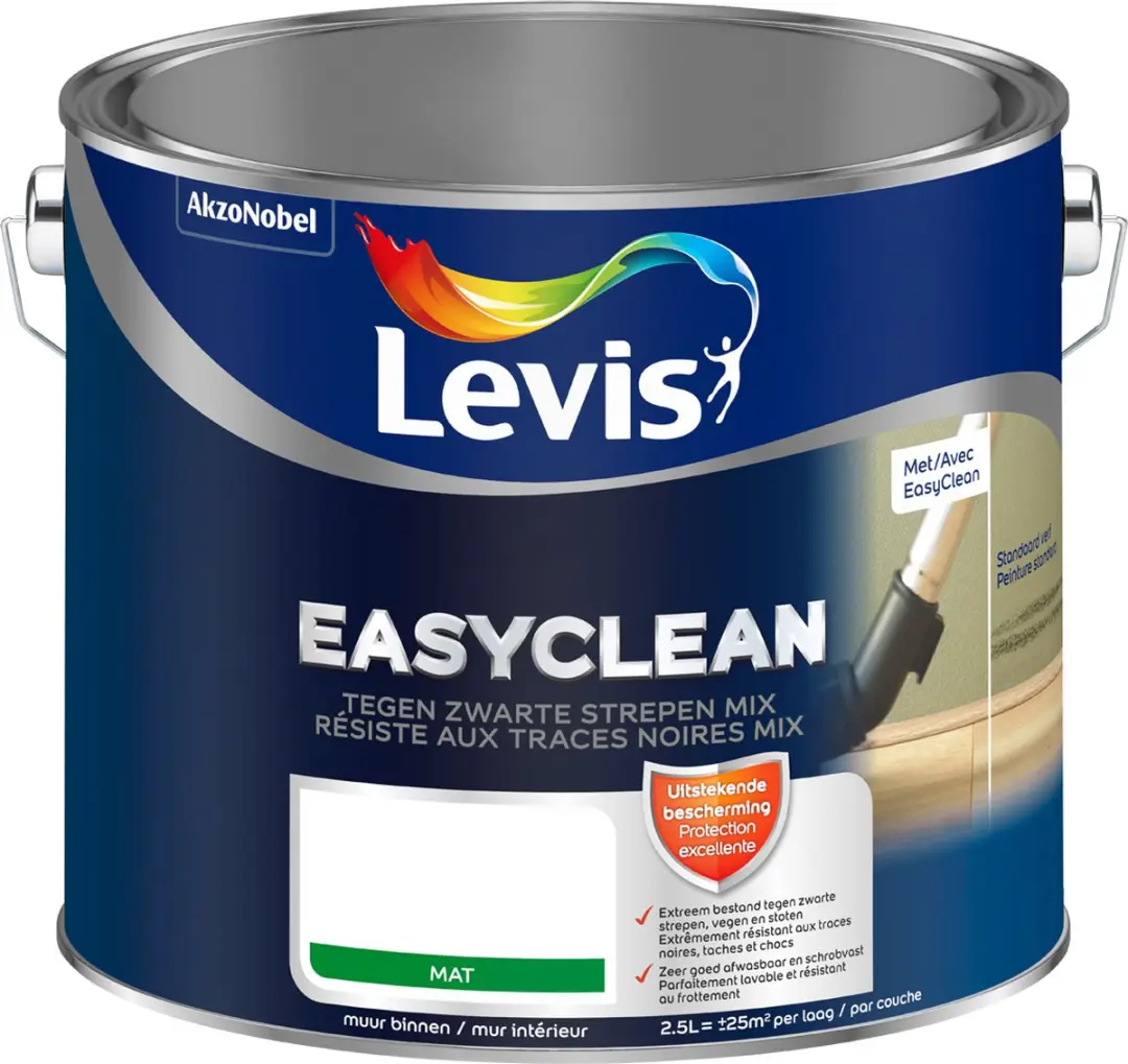 Levi's EasyClean Tegen Zwarte Strepen Mix 5L - Shady Blue