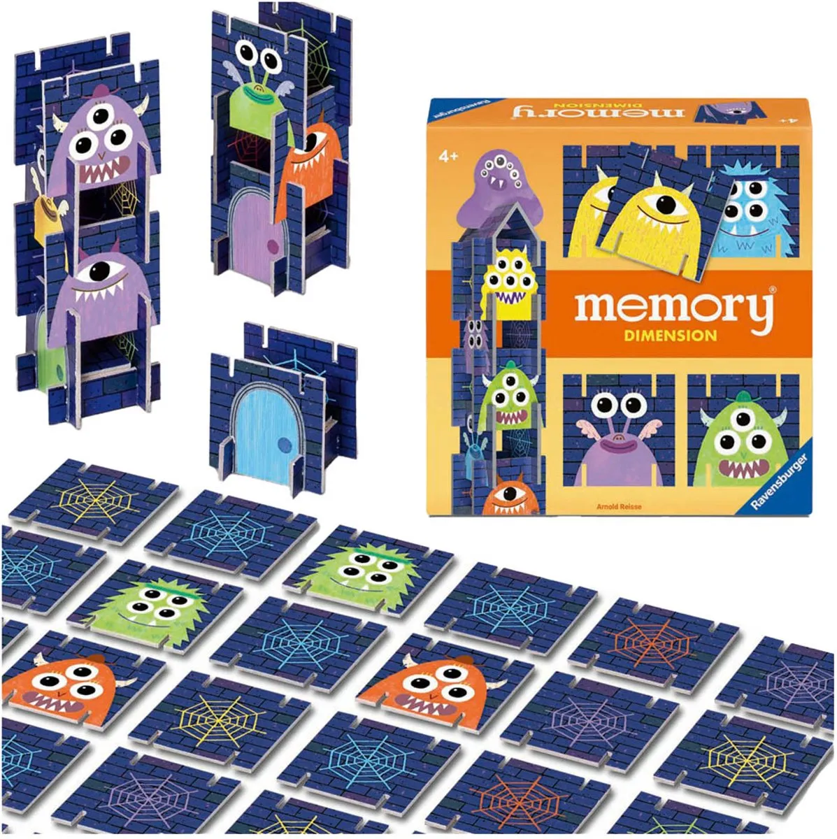 Ravensburger Memory Dimension 22467 - Kaartspel - 4 Spelers