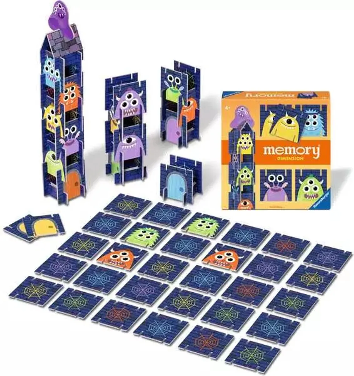 Ravensburger Memory Dimension 22467 - Kaartspel - 4 Spelers