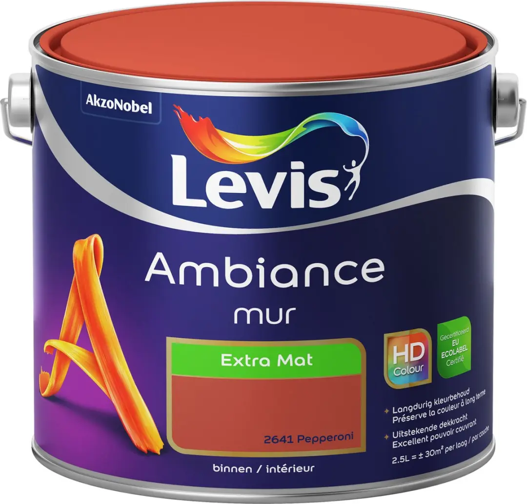 Levi's Ambiance Mur Extra Mat Pepperoni