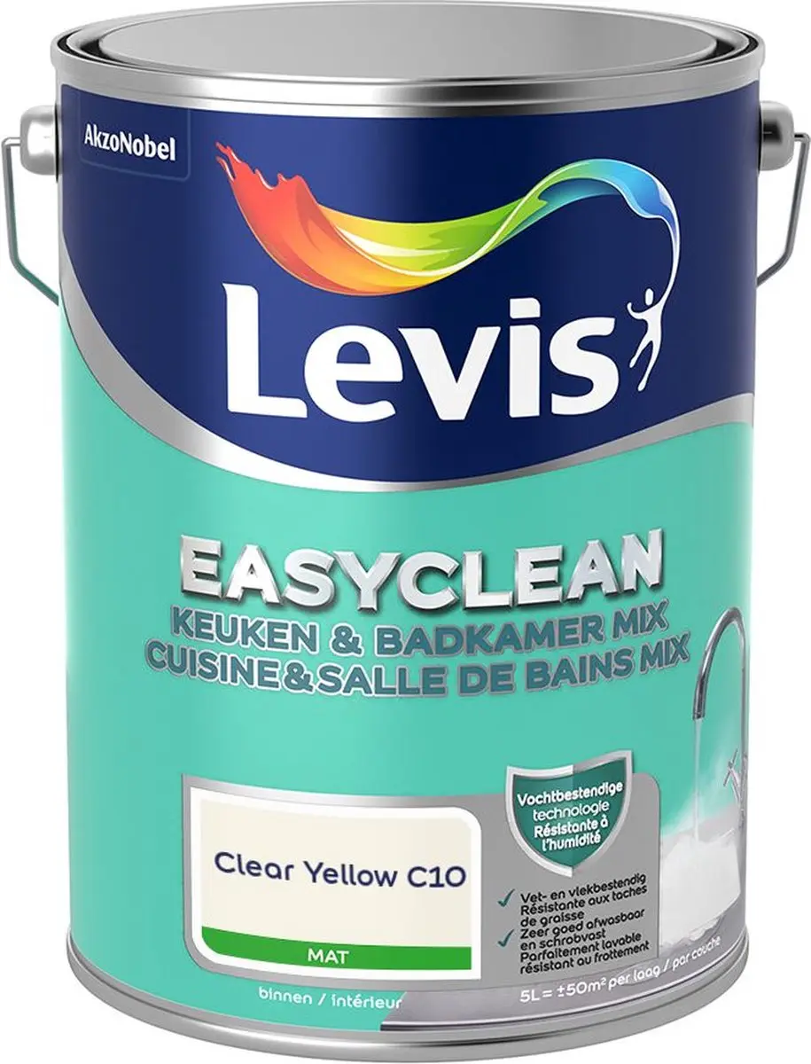 Levi's Easyclean Mengverf Clear Yellow C10
