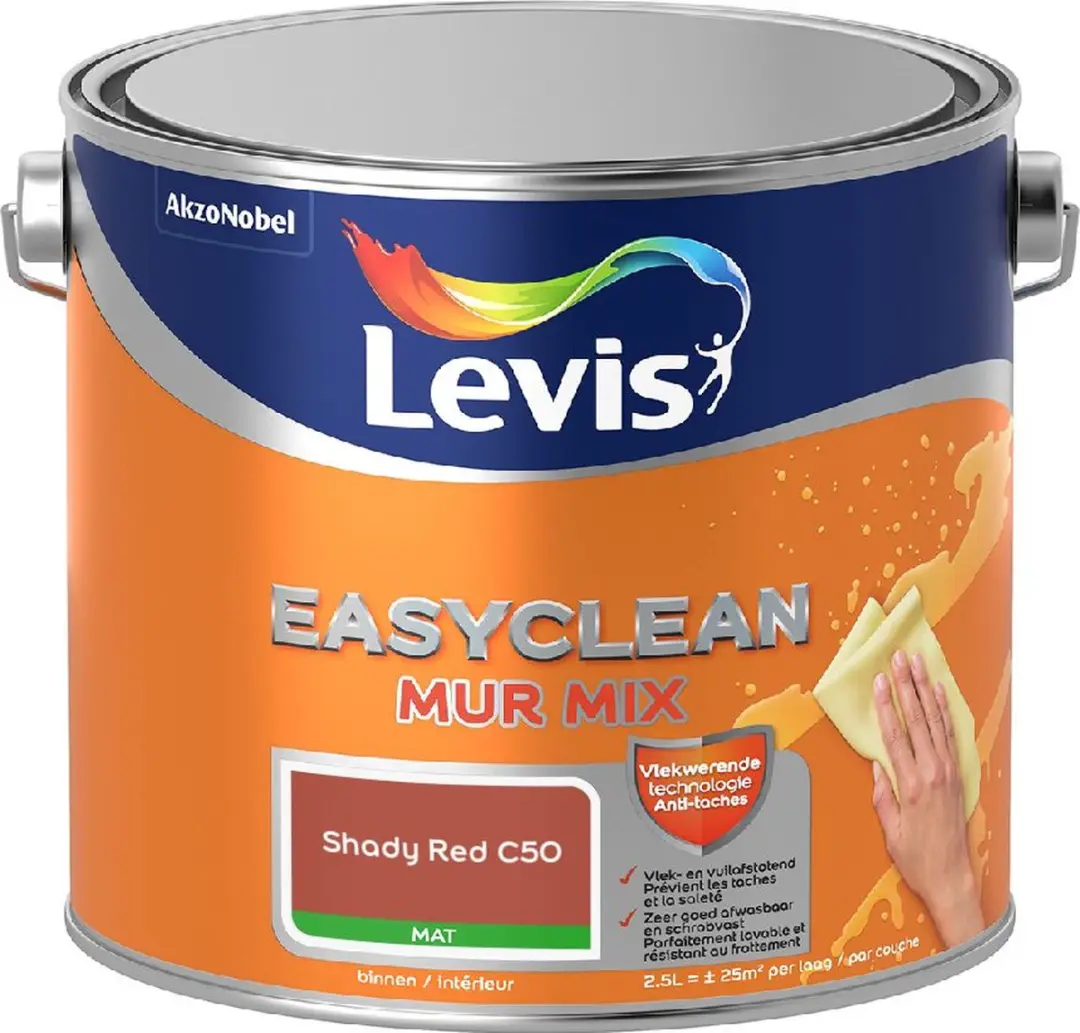 Levi's Easyclean Mur Mat Mix Shady Red C50