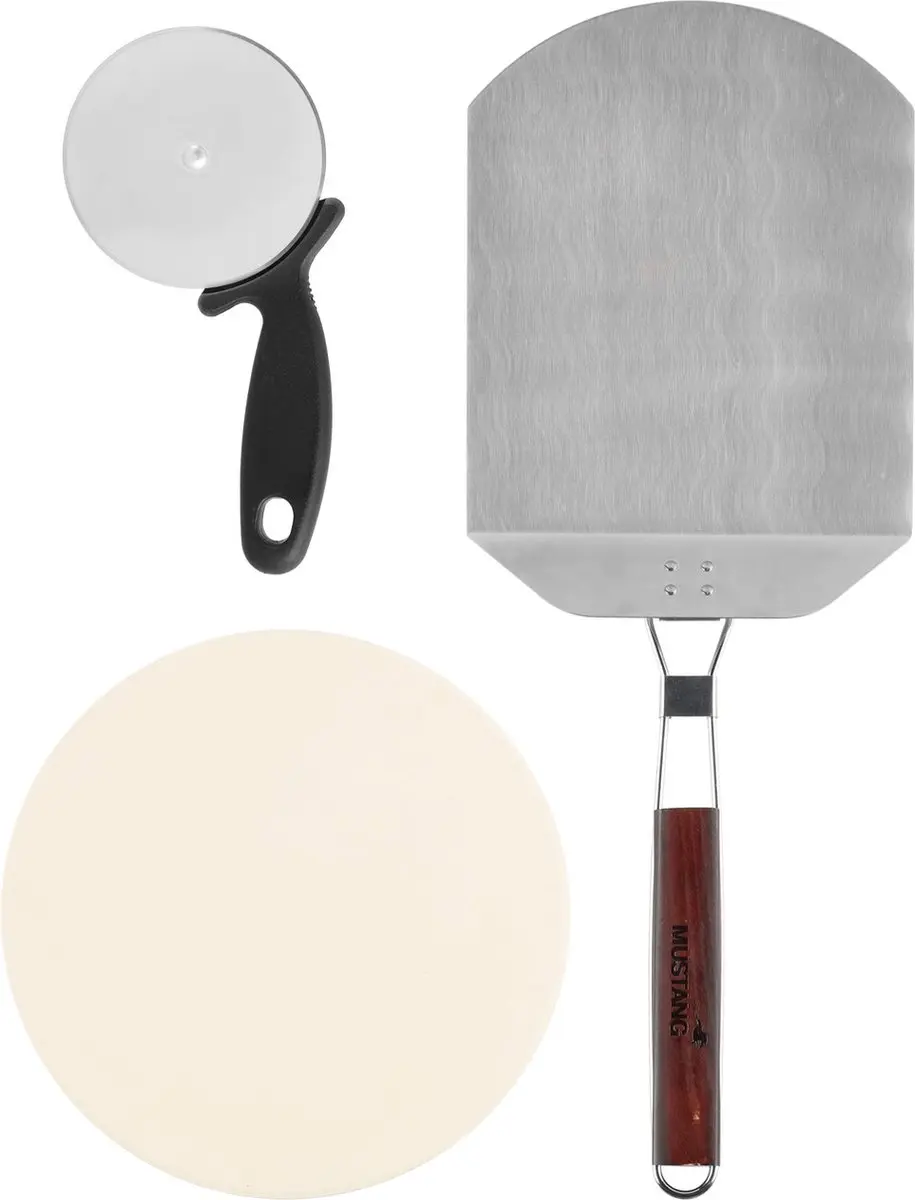 Mustang 3-delige Pizza set