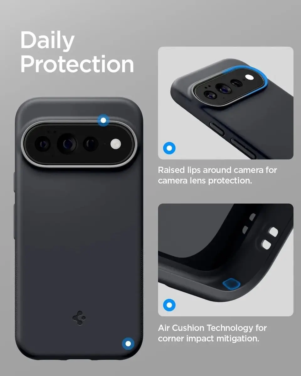 Spigen Nano Pop MagFit ACS11455 Hoesje - Google Pixel 11 Pro XL - Zwart - afbeelding 6 van 6