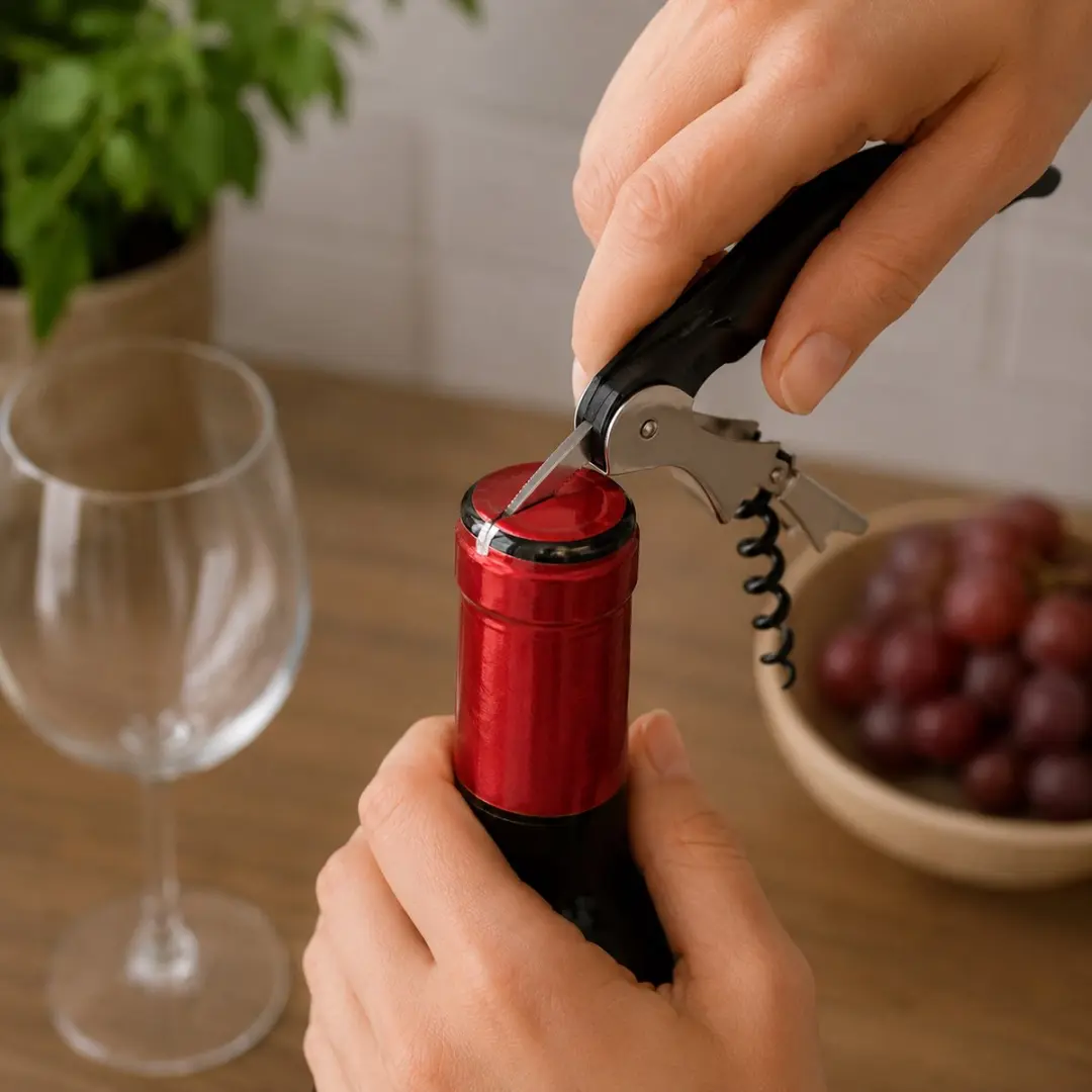Alpina Sommelier Kurkentrekker - Roestvrij staal 12cm