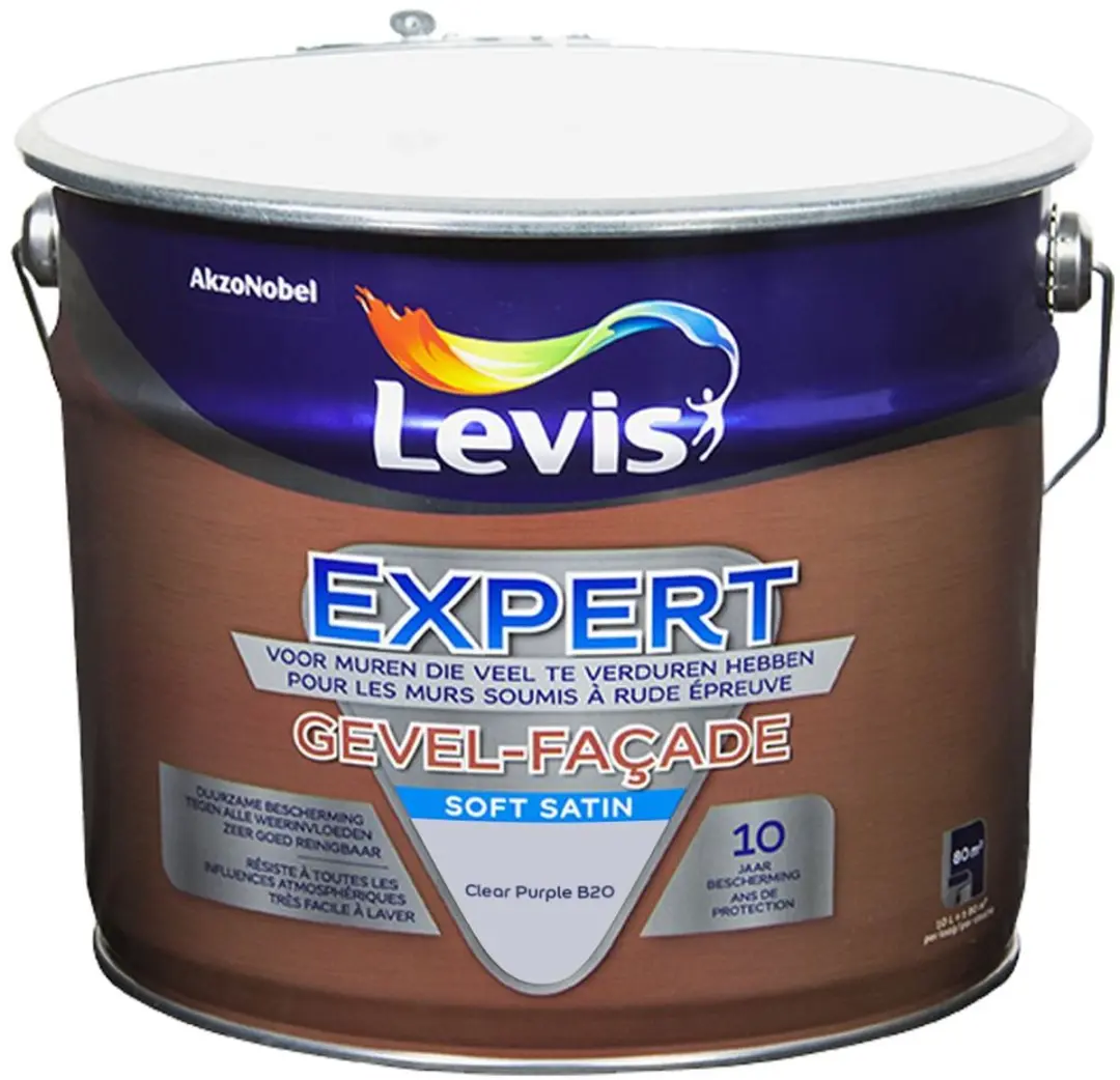 Levi's Expert Gevel Mix Clear Purple B20 Mengverf 10L