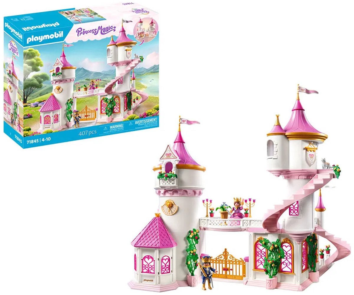 PLAYMOBIL Princess Magic Prinsessenkasteel met koninklijk paar 71845