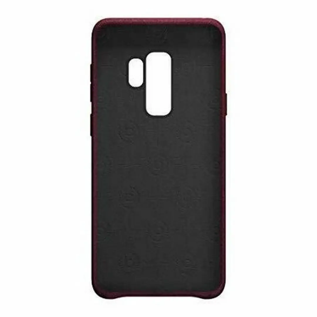 Bugatti Porto Ultrasuede Hoesje Samsung Galaxy S9 - Rood