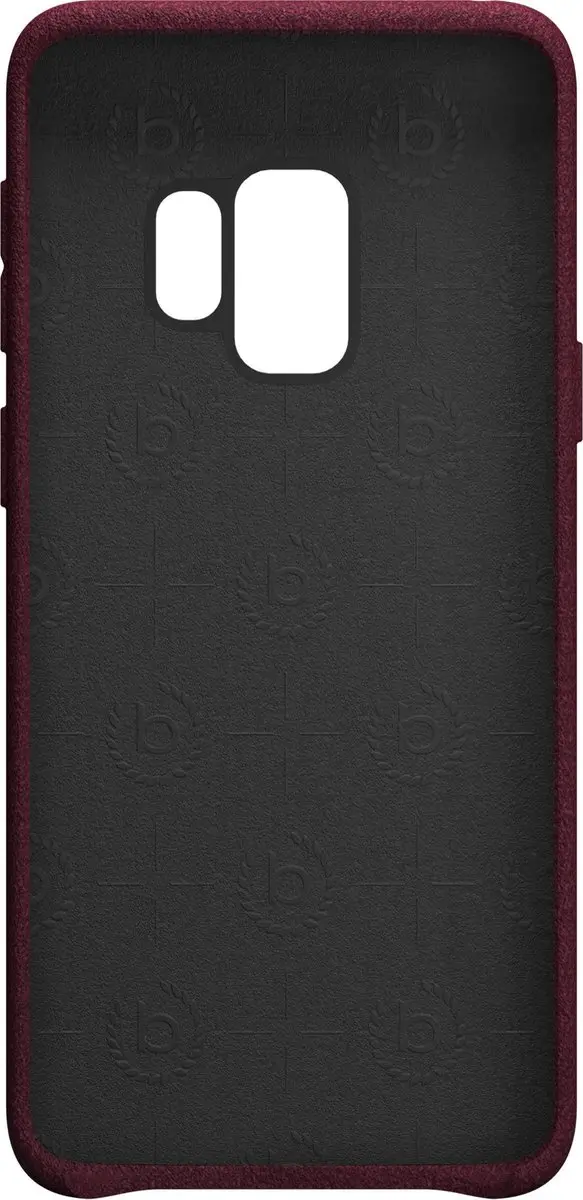 Bugatti Porto Ultrasuede Hoesje Samsung Galaxy S9 - Rood