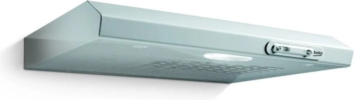 Beko CFB 5310 W - Afzuigkap - Muurmontage - Wit - 125 m³/uur - Energielabel D