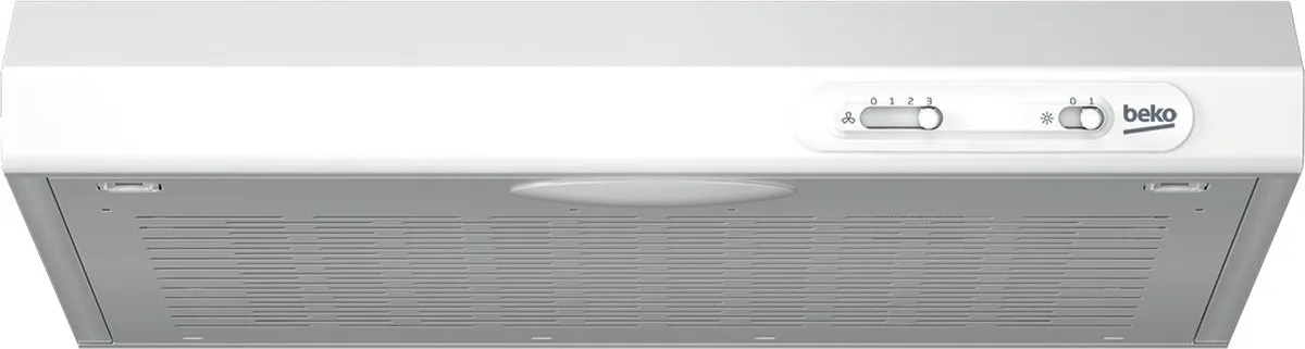 Beko CFB 5310 W - Afzuigkap - Muurmontage - Wit - 125 m³/uur - Energielabel D