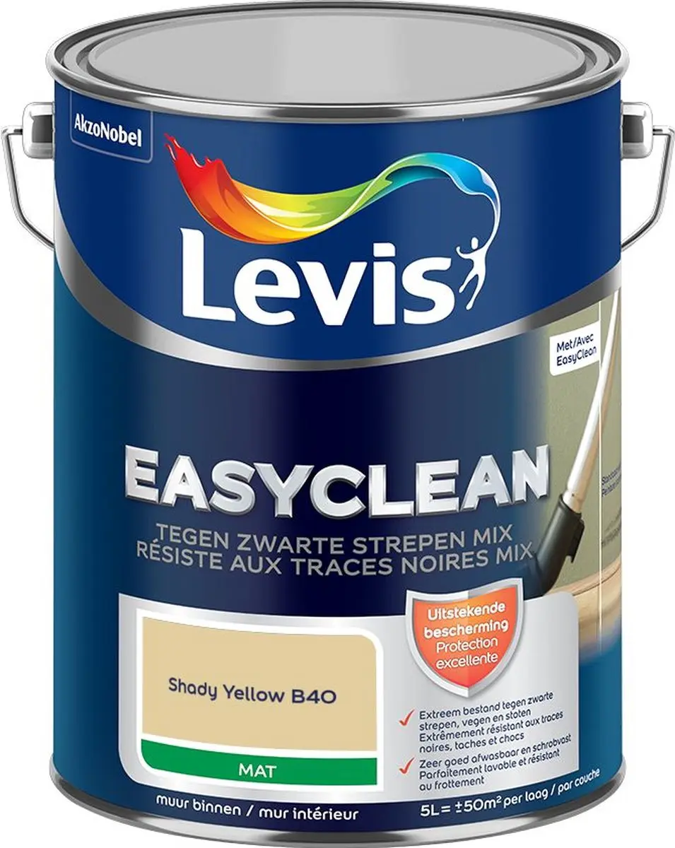Levi's Easyclean Tegen Zwarte Strepen Mengverf 5L
