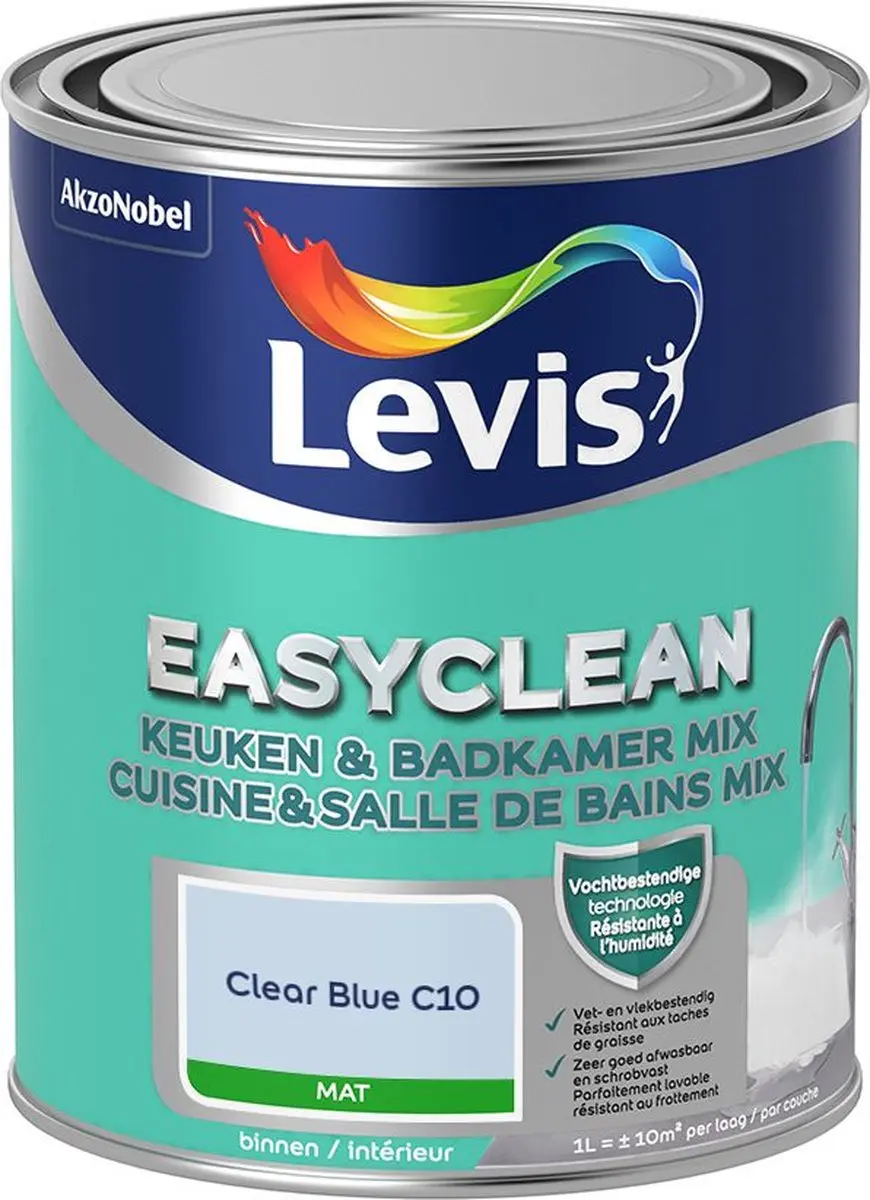 Levi's Easyclean Mengverf Clear Blue C10