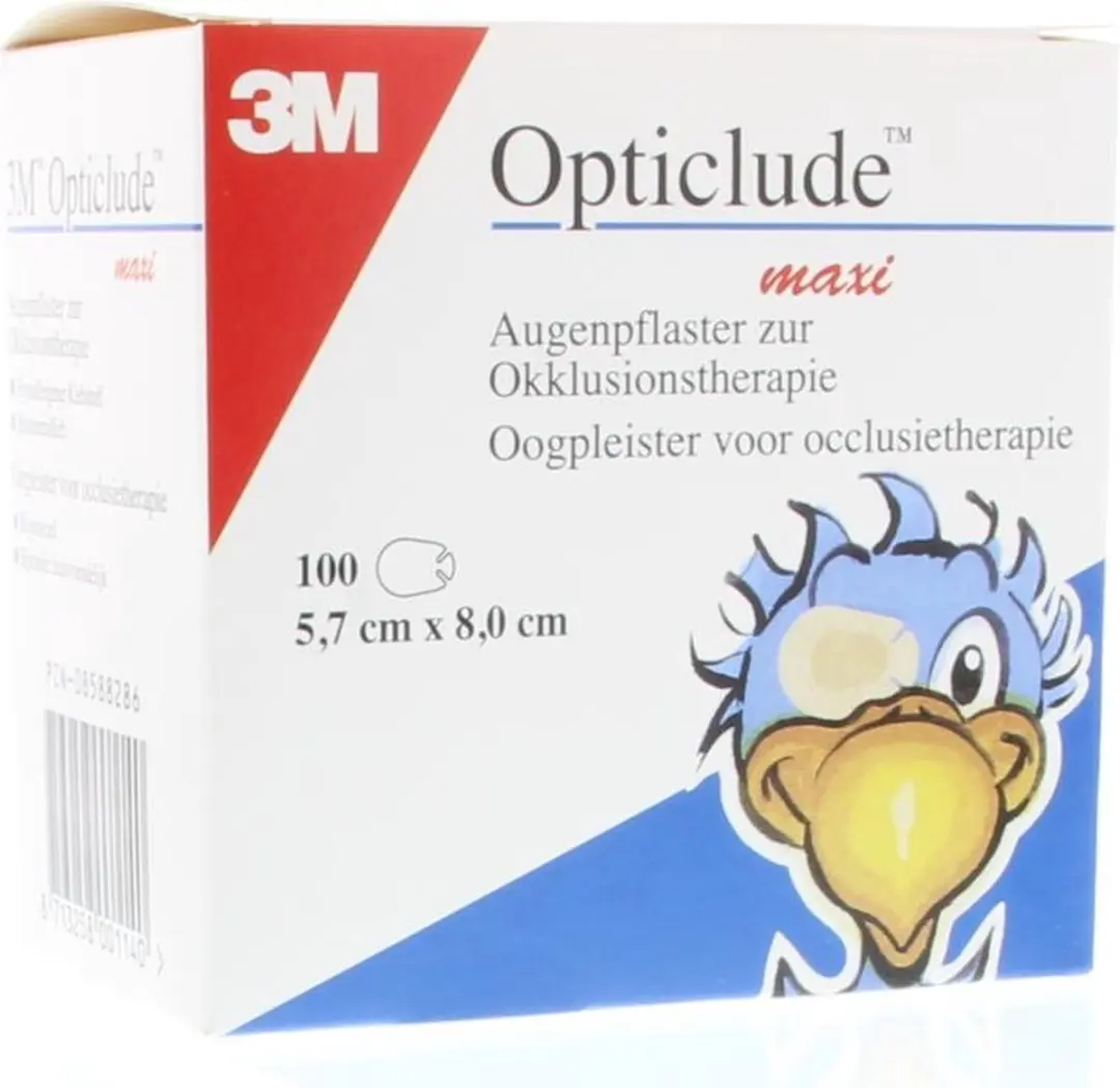 3M Opticlude Oogpl Maxi 1539M-10 - 50 Stuks