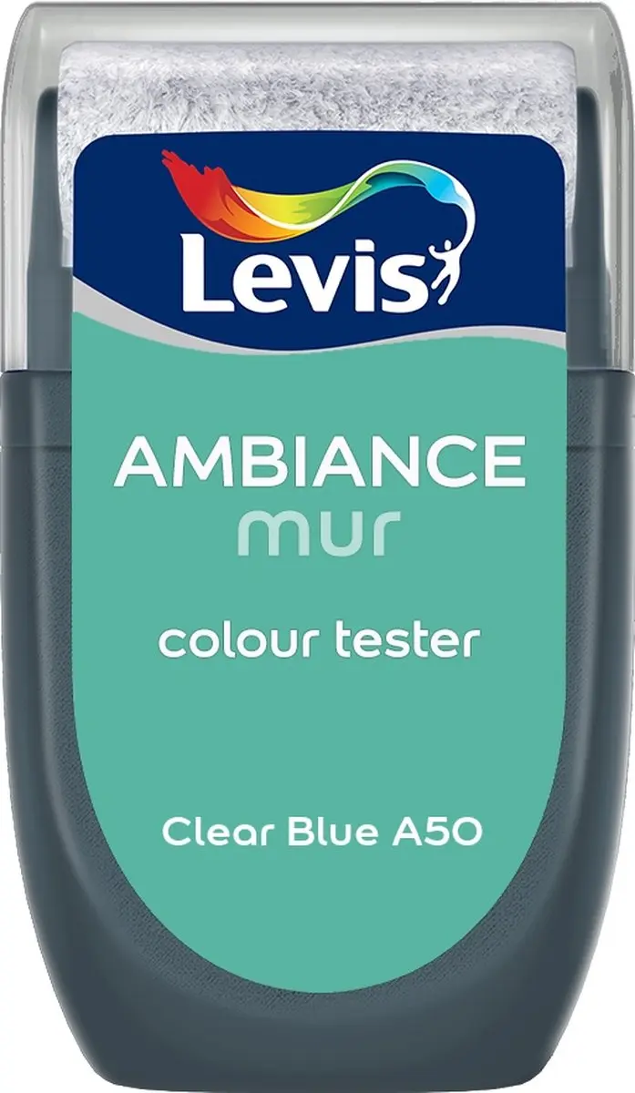 Levi's Muurverf Kleurtester Clear Blue A50