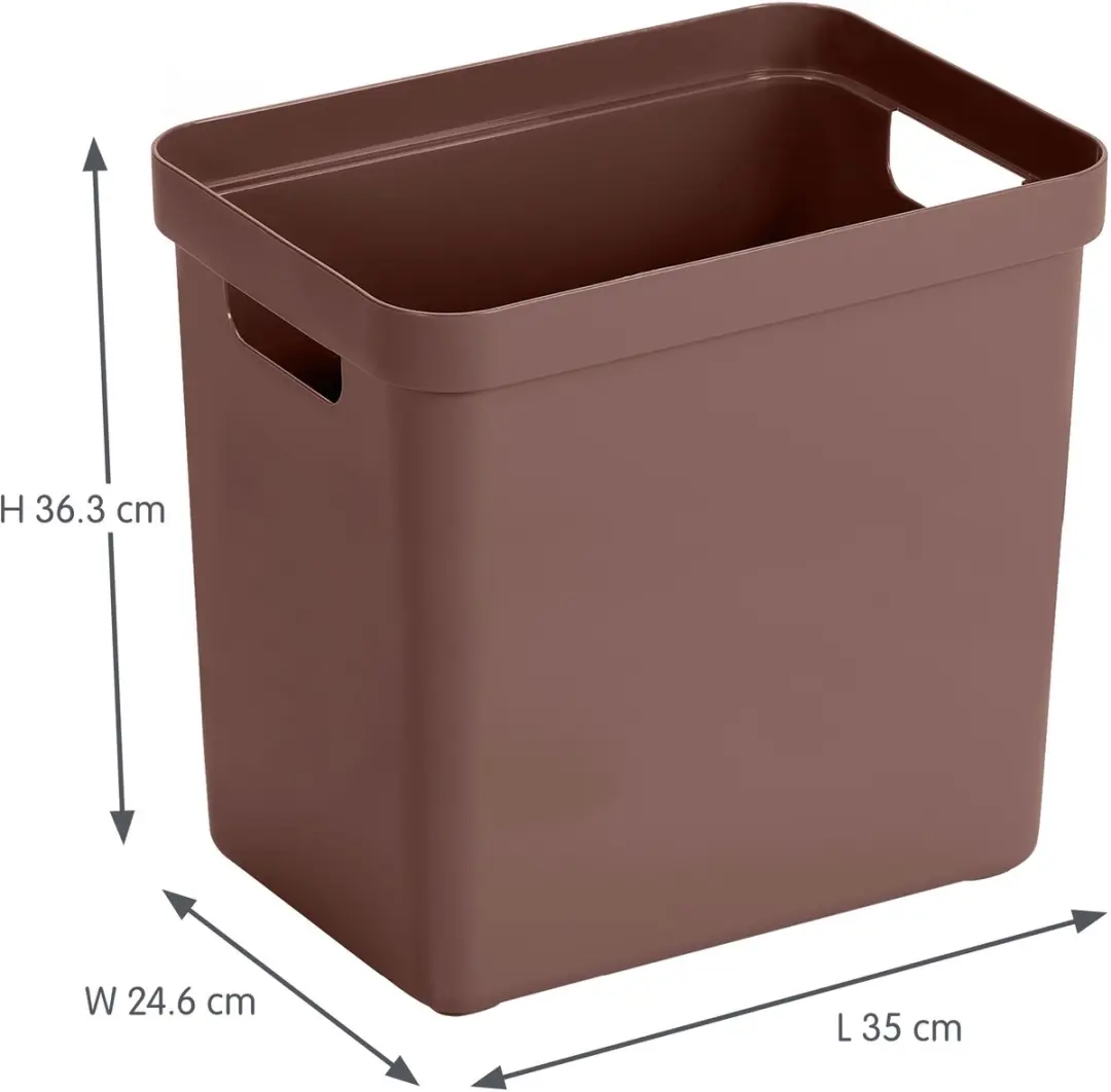 Sunware Sigma Home Opbergbox 25L - Bruin