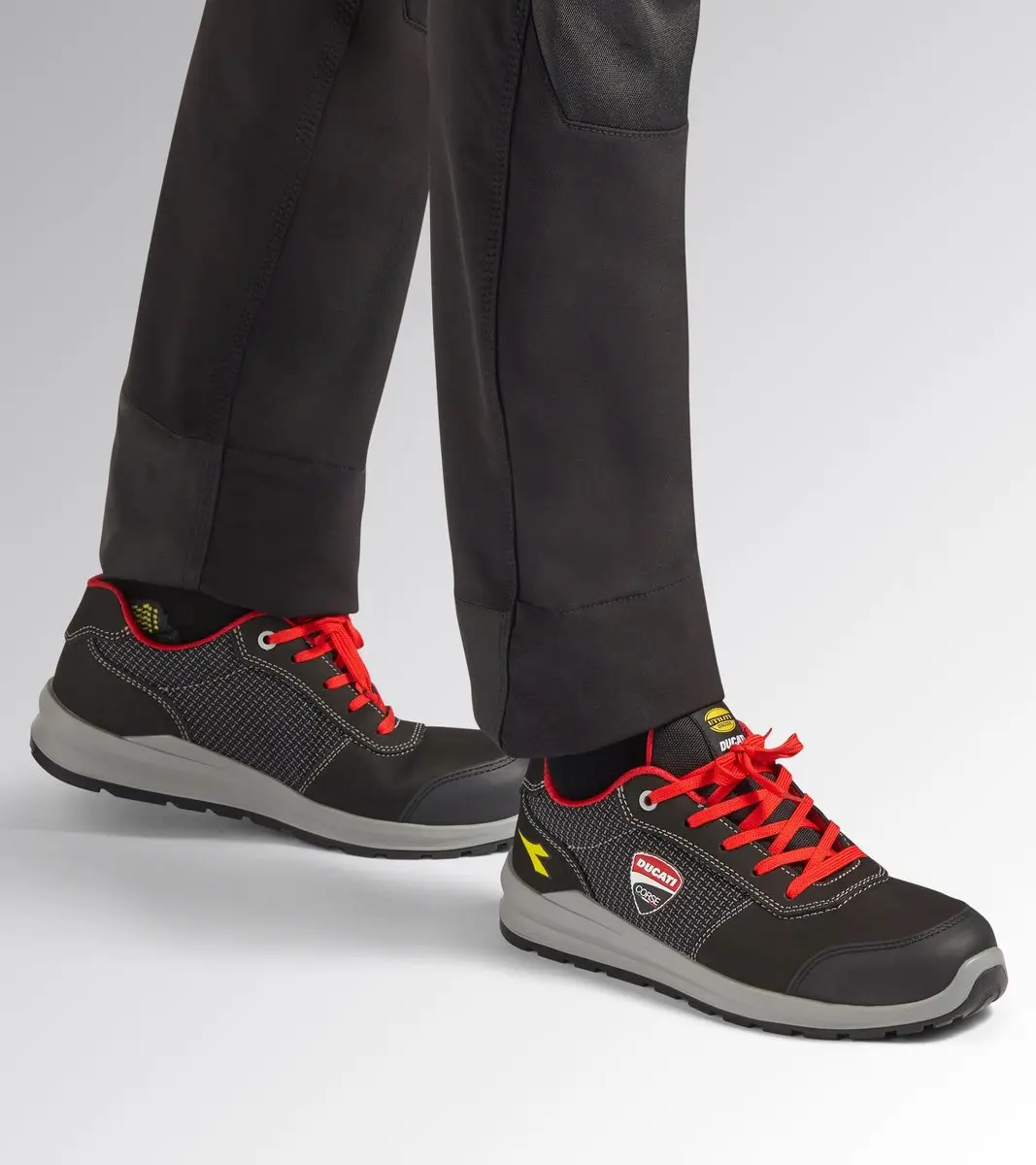 Diadora Speedy Race Low S3S SR SC - Werklaarzen 42 - Zwart/Grijs