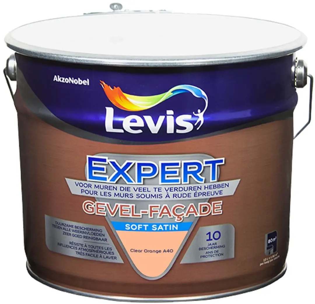 Levi's Expert Gevel Mix Clear Orange Mengverf 10L