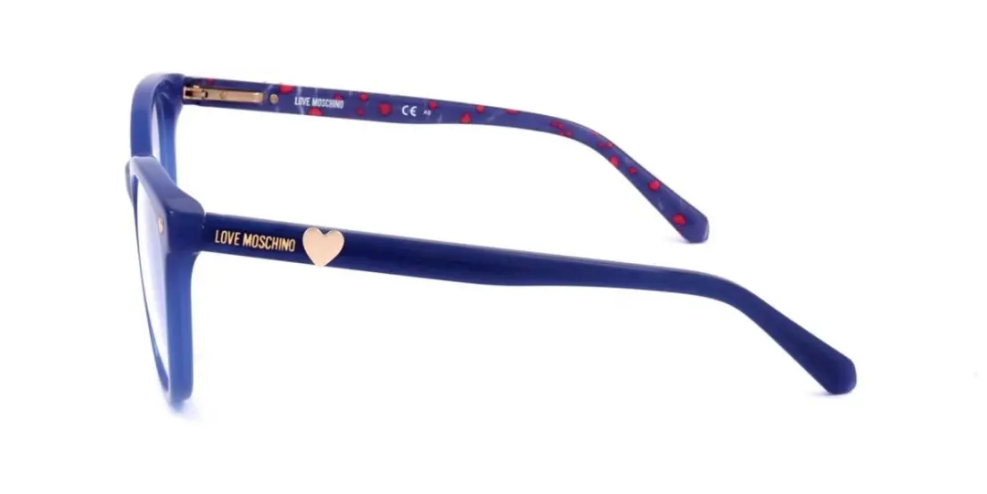 Moschino Love MOL592 Brilmontuur - Blauw