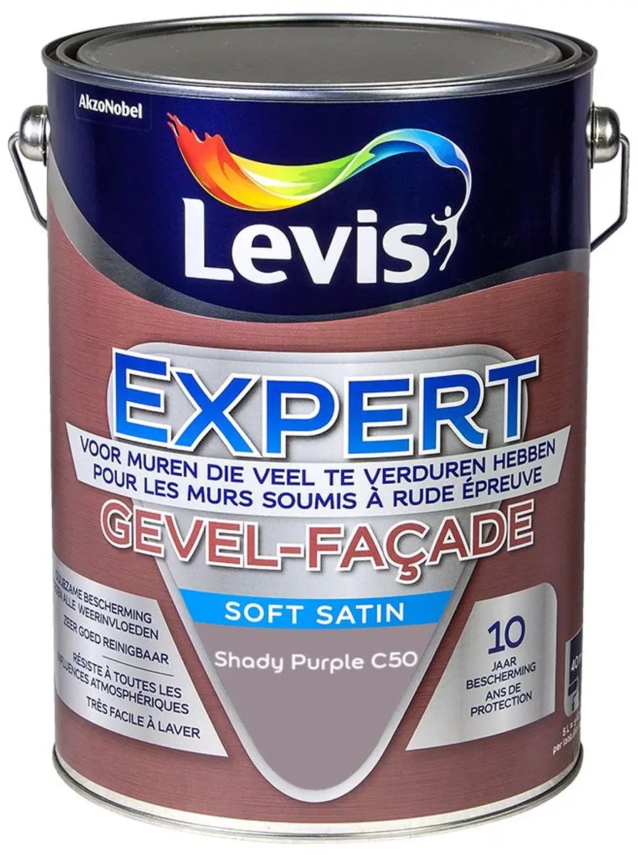 Levi's Expert Gevel Mix Shady Purple C50 Mengverf 5L