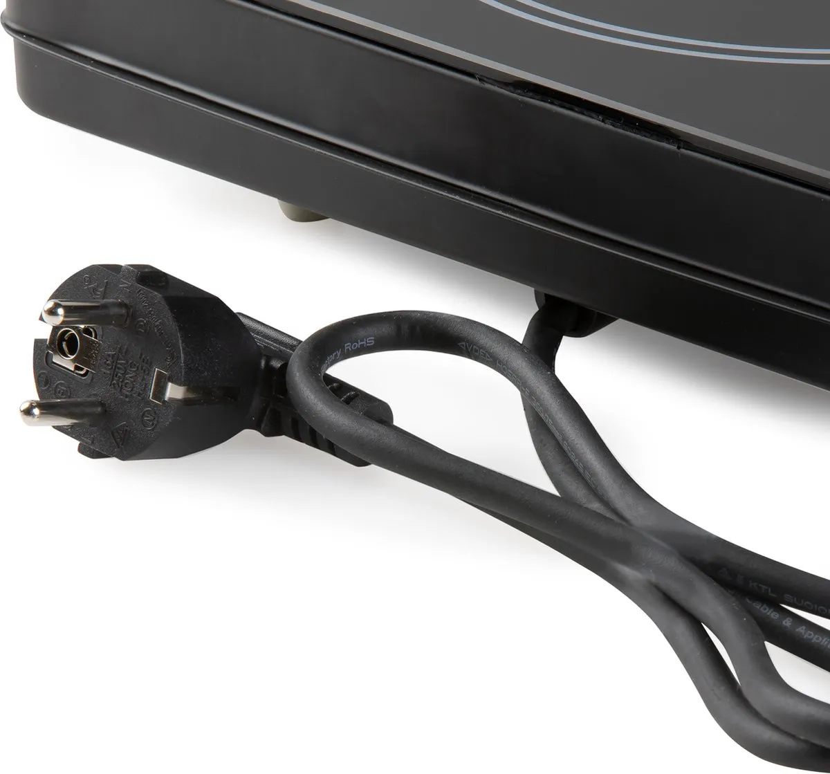 Domo DO30111KP Keramische Kookplaat 1250W - 1 Pit Ø18cm - Zwart