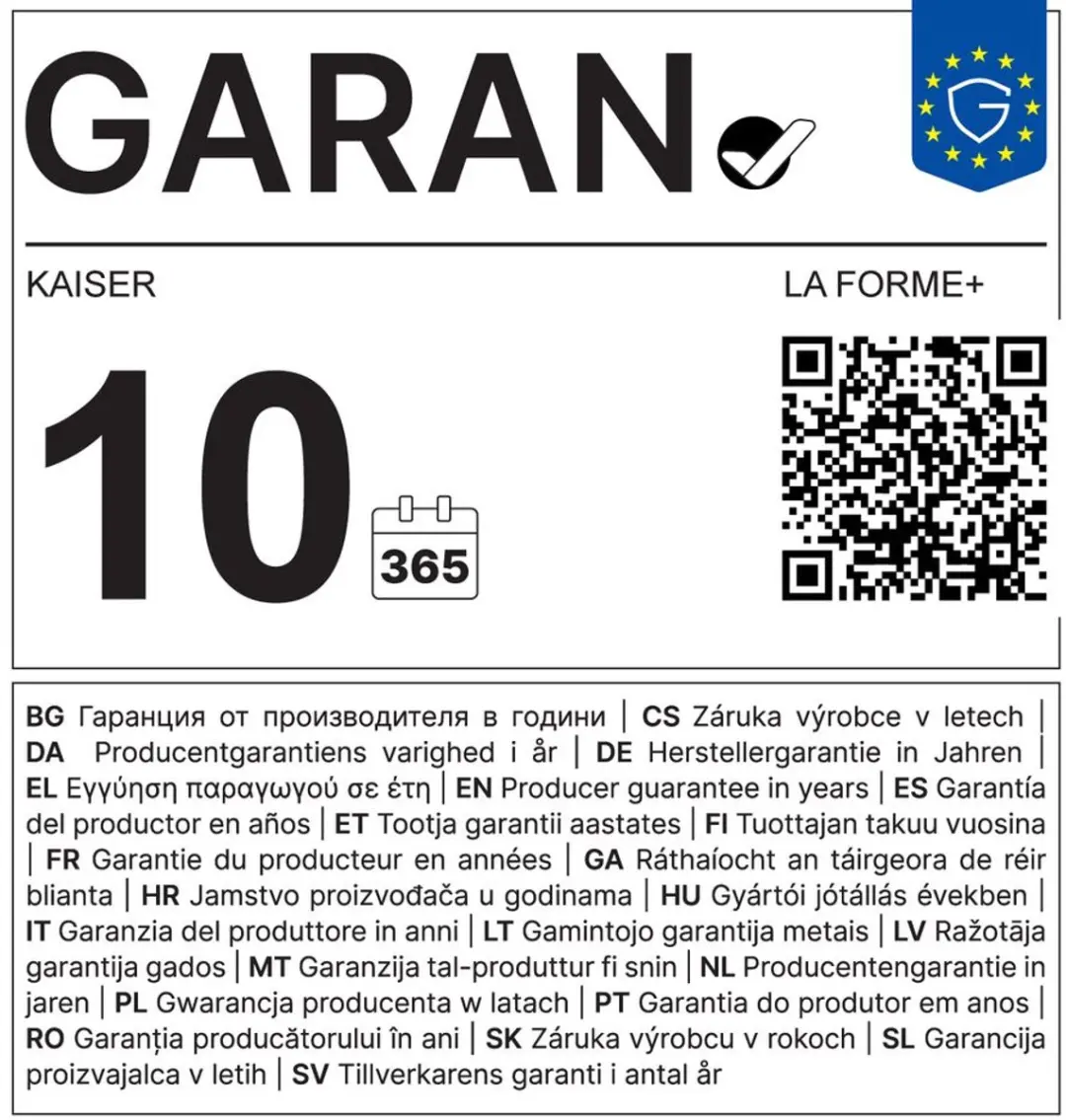 Kaiser La Forme Plus Springvorm Ø24cm - Zwart