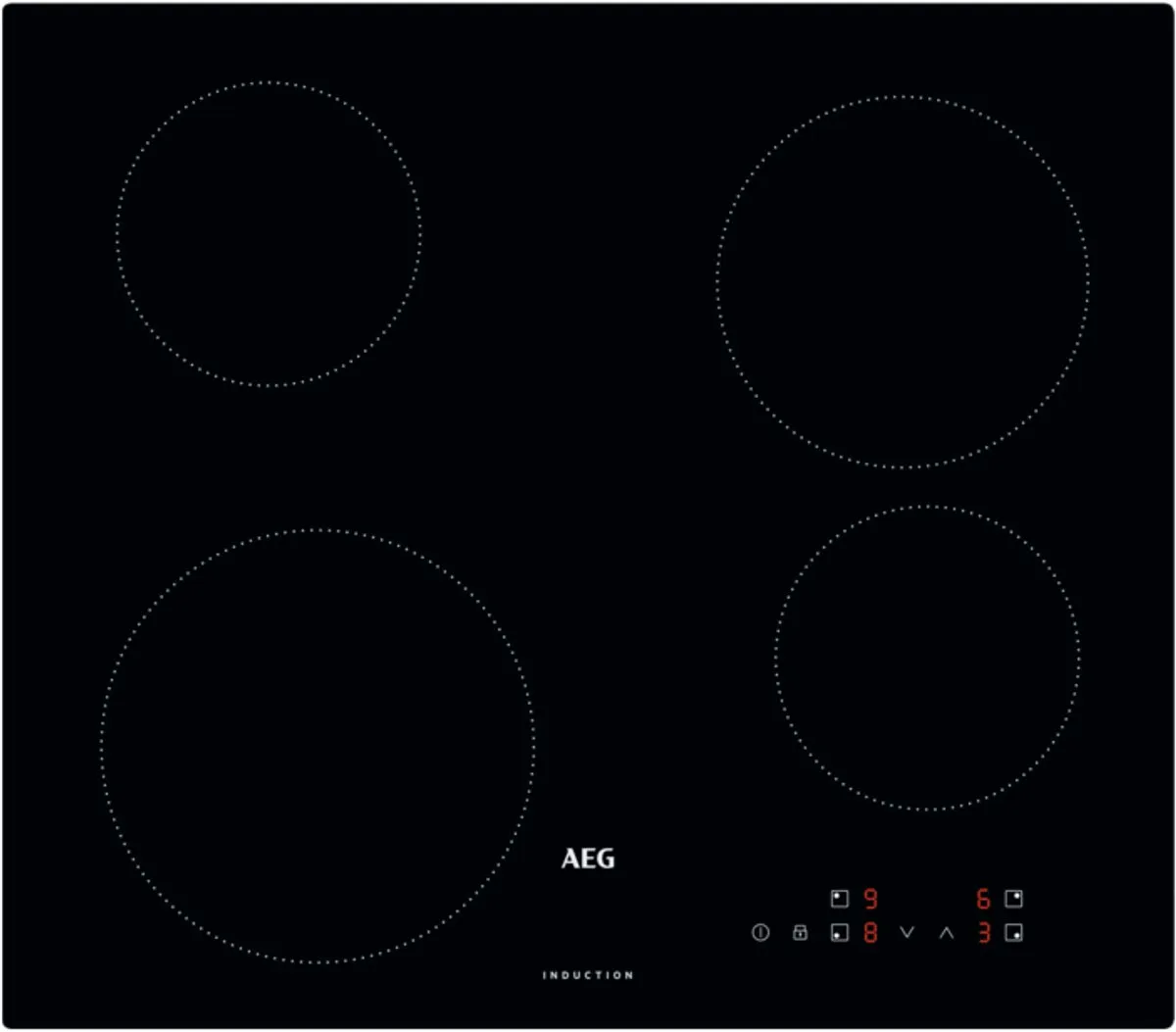 AEG IBS64200CB Inductie Kookplaat 4 Zones