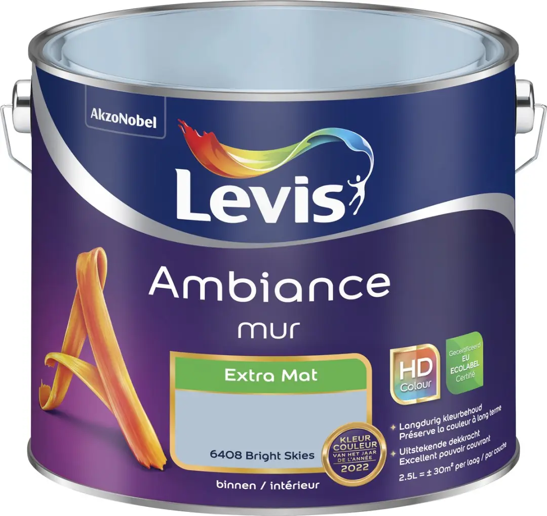 Levi's Ambiance Mur Extra Mat Bright Skies