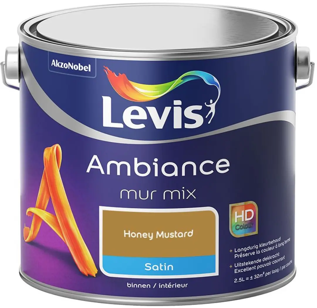 Levi's Ambiance Mur Satin Mix Honey Mustard