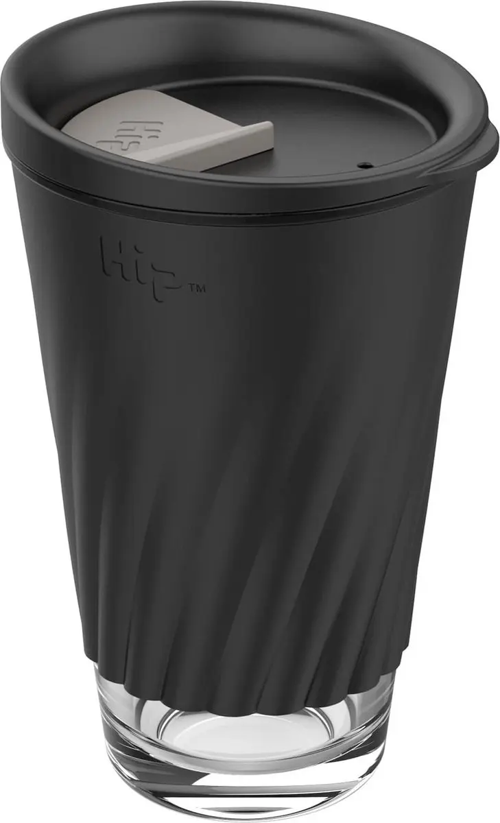 Hip Drinkbeker HI 007446 - 355ml - Zwart - afbeelding 6 van 6