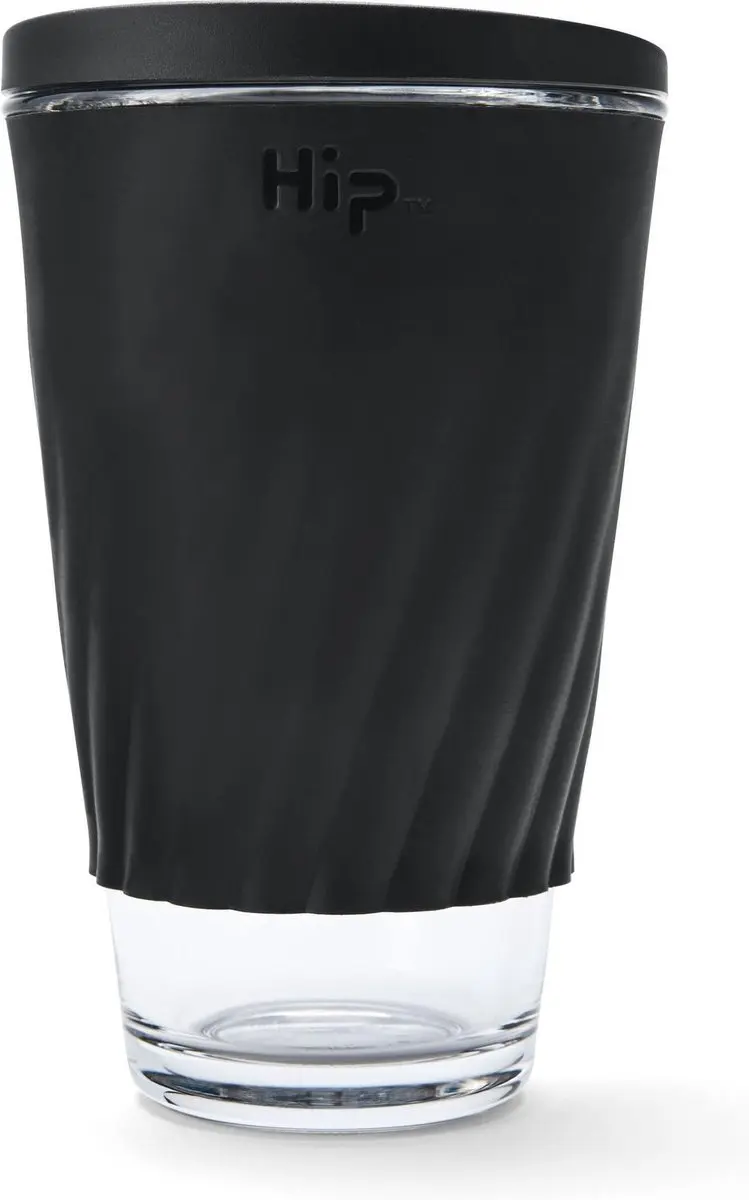 Drinkbeker, 355 ml, Zwart