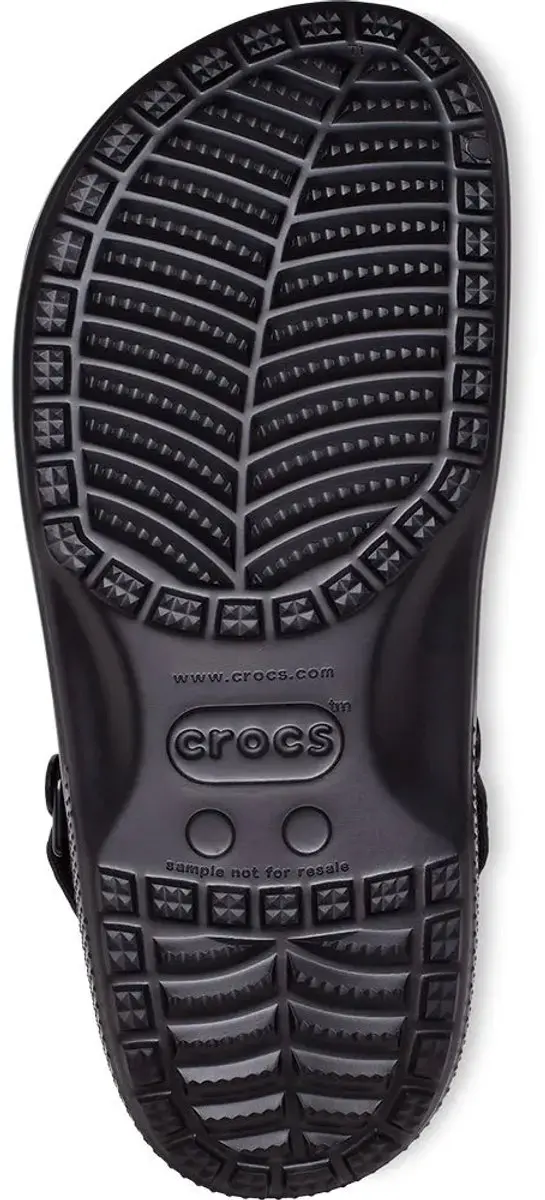 Crocs Yukon Vista II Klompen - Vegan Zwart/Leigrijs - Maat 42/43