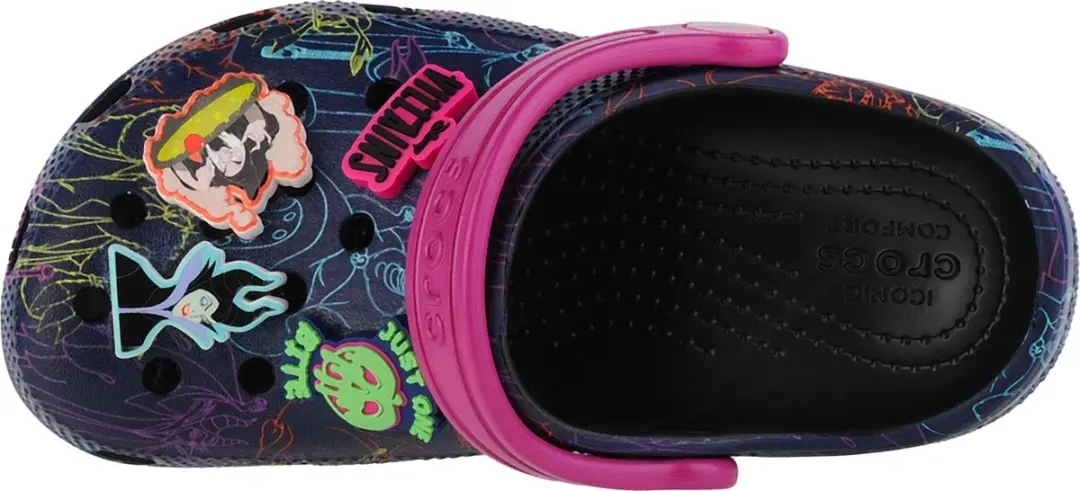 Crocs Disney Villains Classic Kids Clog 29/30 - Marineblauw
