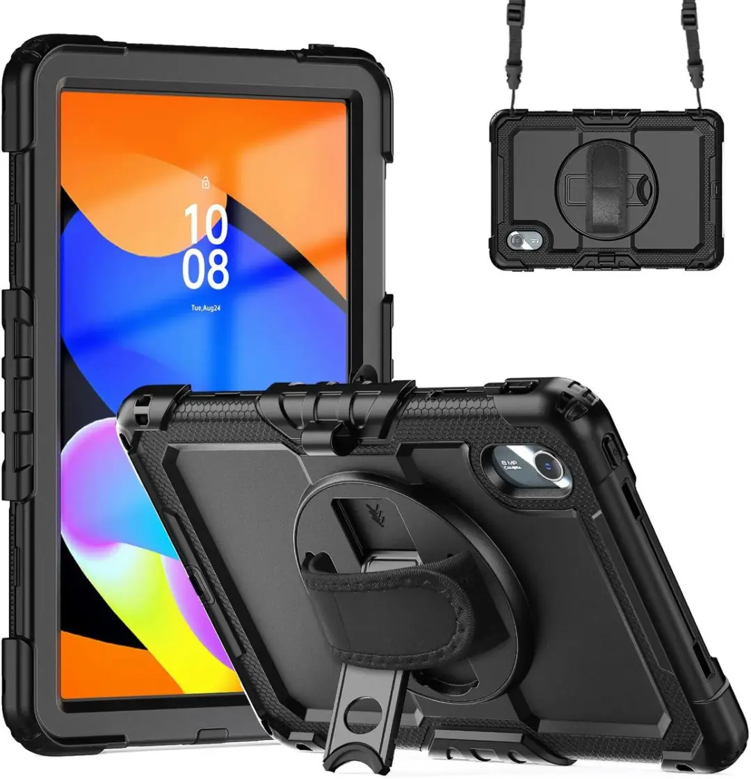 Selected Hoes met Screenprotector Lenovo Idea Tab/K11 Gen 2 - Zwart