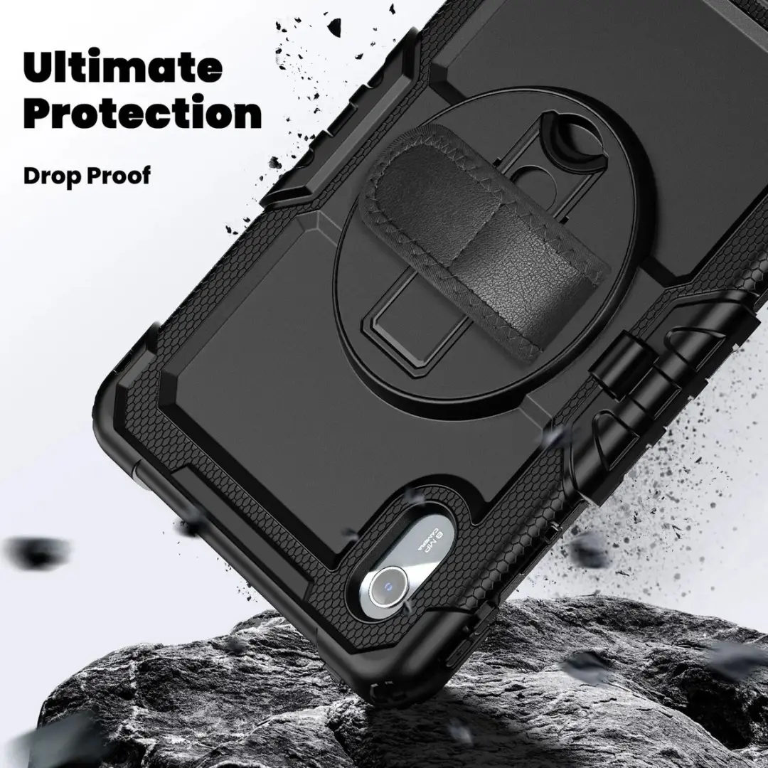 Selected Hoes met Screenprotector Lenovo Idea Tab/K11 Gen 2 - Zwart