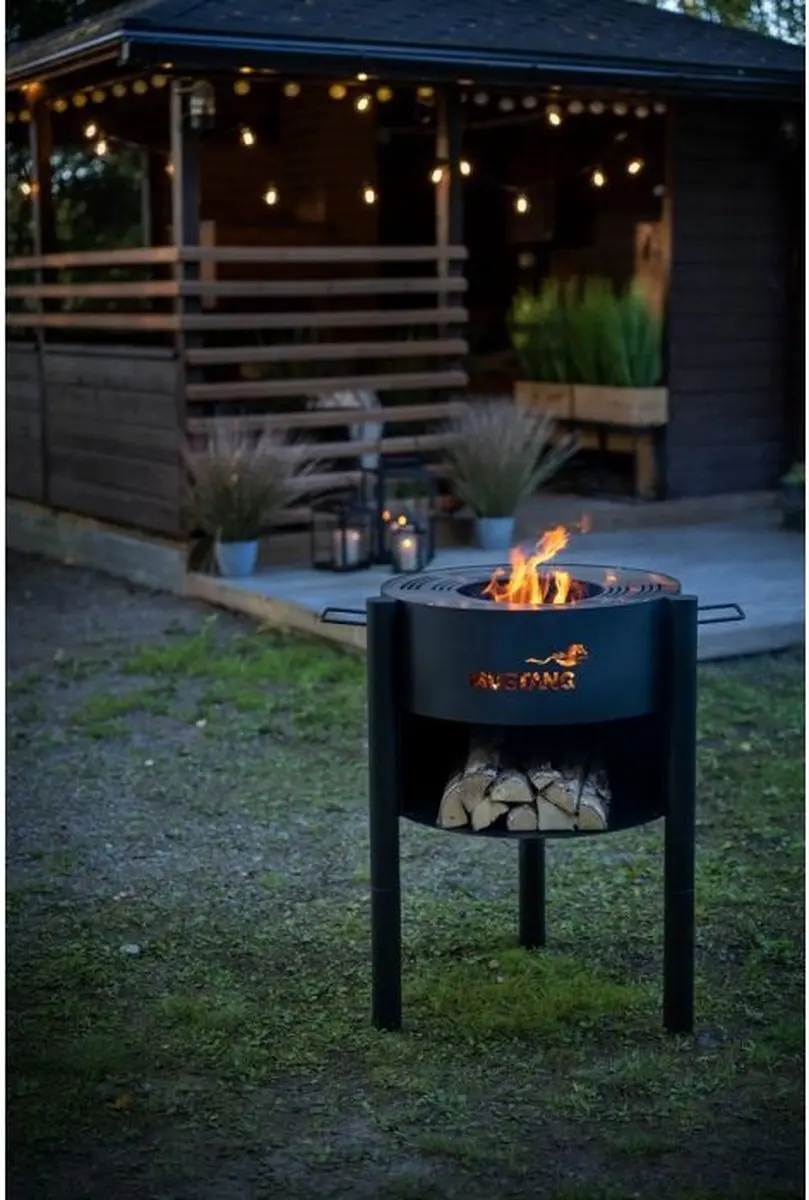 Mustang Outdoor Grill Malibu 90cm - 1 Brander - Zwart