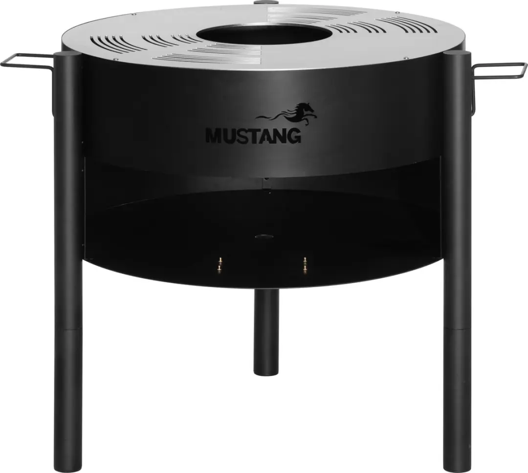 Mustang Outdoor Grill Malibu 90cm - 1 Brander - Zwart - afbeelding 6 van 6