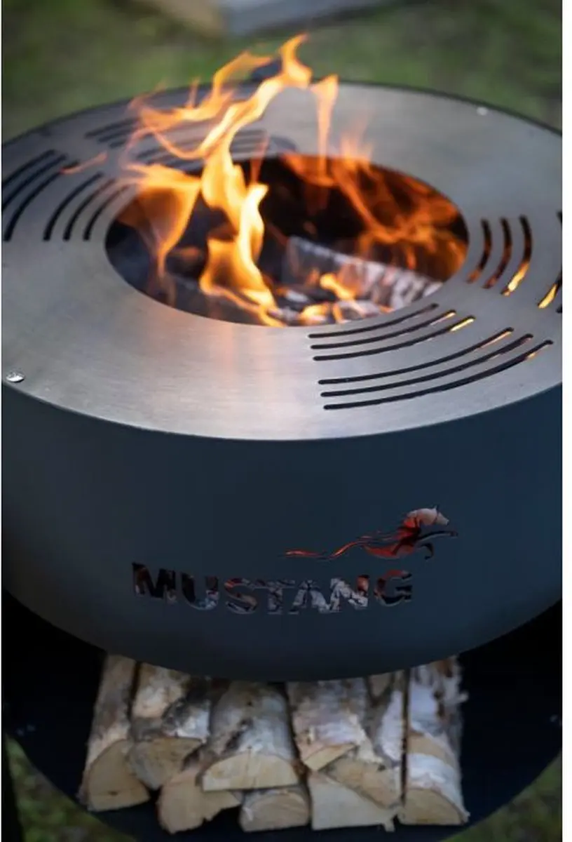 Mustang Outdoor Grill Malibu 90cm - 1 Brander - Zwart