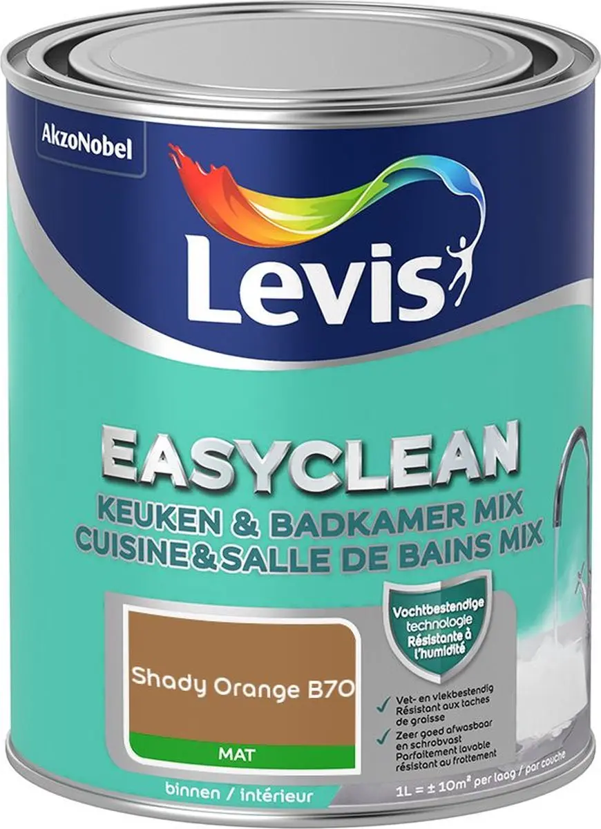 Levi's Easyclean Mengverf Shady Orange B70