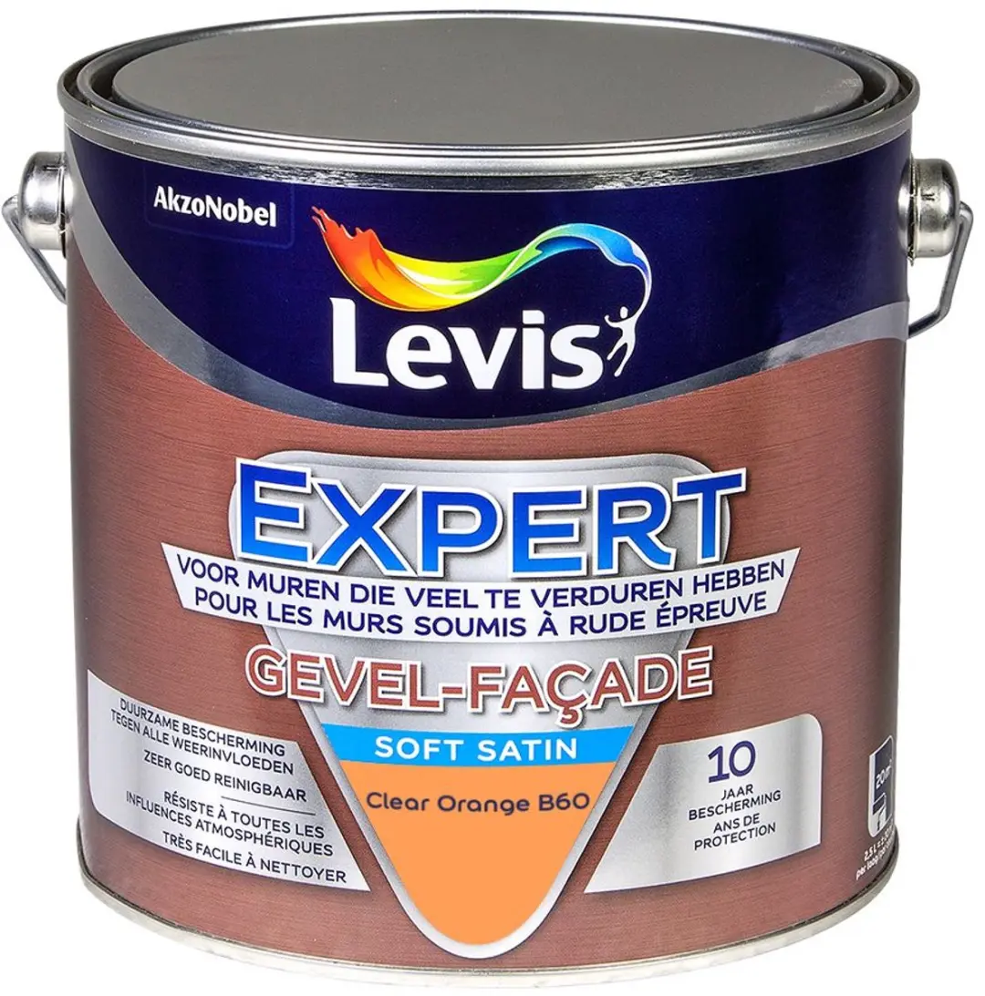 Levi's Expert Gevel Mix Clear Orange B60 Mengverf 2,5L