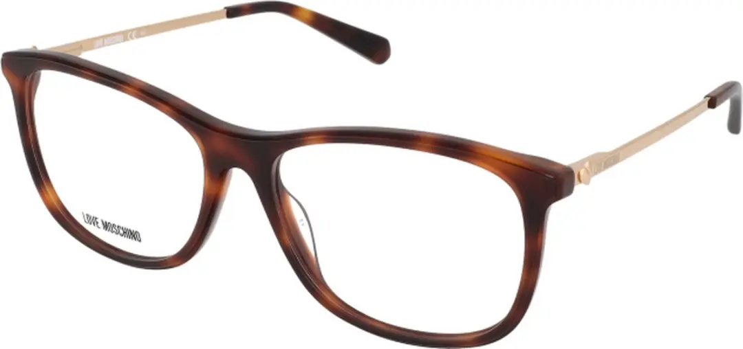 Moschino Love MOL589-05L Brillenframe - Ø55mm - Bruin - afbeelding 3 van 6